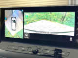 【アラウンドビューモニター】専用のカメラにより、上から見下ろしたような視点で360度クルマの周囲を確認することができます☆死角部分も確認しやすく、狭い場所での切り返しや駐車もスムーズに行えます。