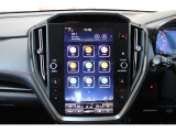 11.6インチのセンターインフォメーションディスプレイ装備!ナビ・オーディオ・空調コントロール・ドライブモードセレクト等々、多岐にわたる情報の表示が可能です!表示はホーム画面を表示しております。