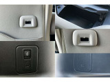 USB電源ポートを装備。運転席前のインパネBOX内、前席左右シートバック・3列目ピラー左右それぞれ設置。