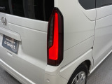 視認性がいいテールランプ。後続車にも存在をアピール。