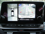 360度見渡せるアラウンドビューモニターがついておりますので駐車も楽々!
