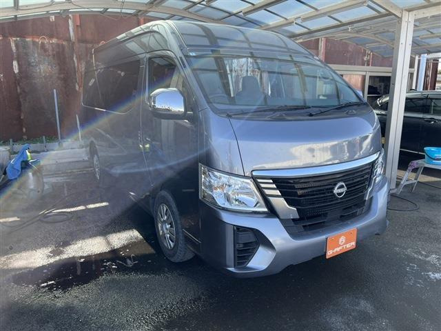 キャラバン2.5 EX スーパーロング ハイルーフ後期型 禁煙車 ケンウッドナビ