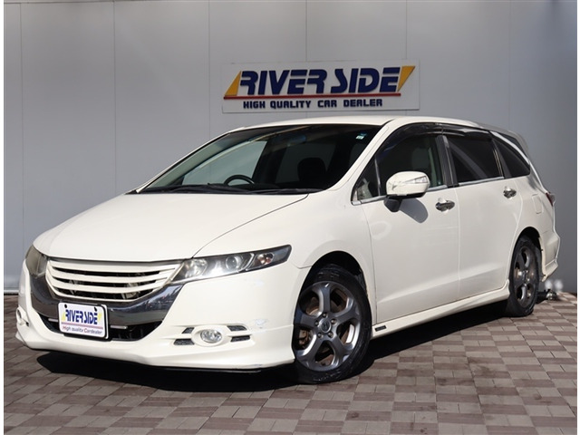 オデッセイ2.4 アブソルート純正HDDインターナビ Bカメラ ETC ハーフレ