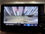 【バックカメラ】後退時も安心。リバース連動で画面が切り替わるのでとっても便利。