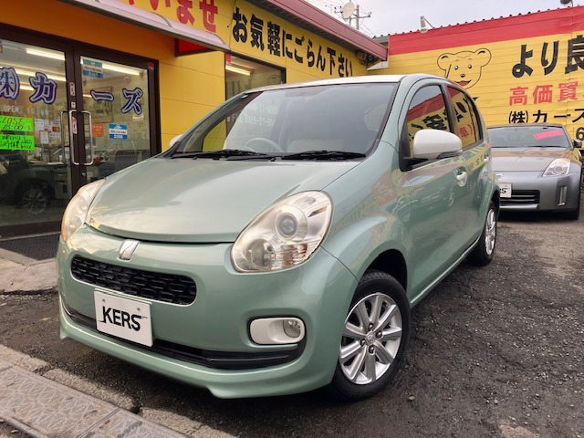 パッソ1.0 プラスハナ Gパッケージ純正ナビ TV BT F/Rドライブレコーダー