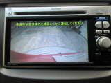バックカメラの画像です。車庫入れの安心感がアップしますね☆