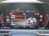 視認性の良いメーターパネル、インフォメーションディスプレイには様々な情報が表示されます