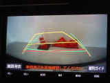 バックガイドモニターを装備しています、車庫入れもラクラクです。