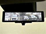 後部座席に人が乗ってる時も荷物をたくさん載せた時も後方確認が出来る便利なスマートルームミラー!