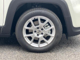 Jeep純正アルミホイール。
