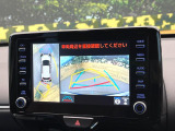 【パノラミックビューモニター】専用のカメラにより、上から見下ろしたような視点で360度クルマの周囲を確認することができます☆死角部分も確認しやすく、狭い場所での切り返しや駐車もスムーズに行えます。