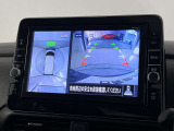 【全周囲カメラ】車両周囲の障害物の位置をモニターでチェックすることができます☆運転中や駐車時などの周囲の安全をサポートしてくれます☆
