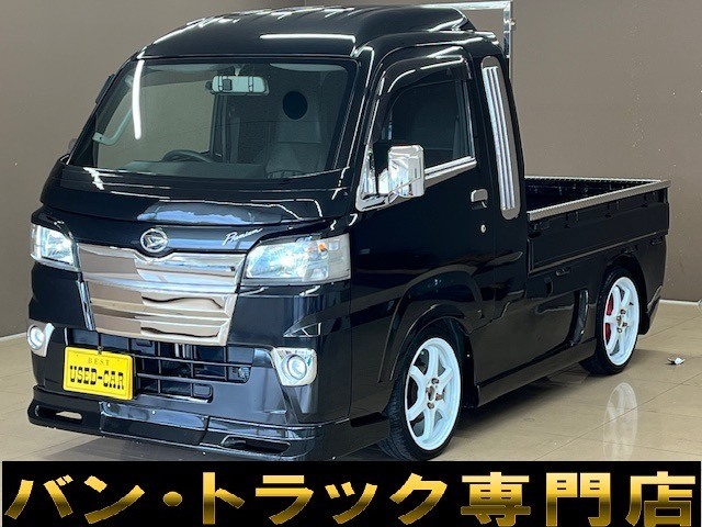 ハイゼットトラックジャンボ 4WD5速MT フルエアロ ローダウン 16アルミ