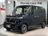 全国納車可 第三者機関証明書付 H SENSING 新車保証 試乗車 ワンオーナー ナビLXU-242NBi TV Rカメラ CD録音 BTオ-ディオ DVD装備のN-BOXカスタム ターボ入庫