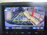 ガイドライン付きバックカメラ