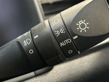 AUTOの位置にセットしておくと、暗くなったら自動でライトの点灯をサポートしてくれます!高速道路でのトンネル通過時など便利です!