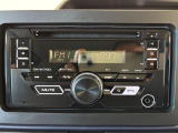 CDオーディオ付きで車内でお好きな音楽をお楽しみいただけます♪ナビの取付もぜひご相談ください♪