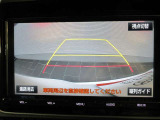 バックモニターで、駐車時に見えにくい後方をしっかり確認できます。
