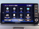 純正9インチナビです。フルセグTV・DVD再生可能!Bluetoothでお好きな音楽お聞きいただけます。
