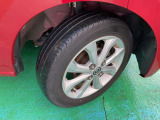 タイヤサイズは155/65R14純正アルミホイール付き!(夏タイヤ装着)冬タイヤ、ホイール注文も承っております☆