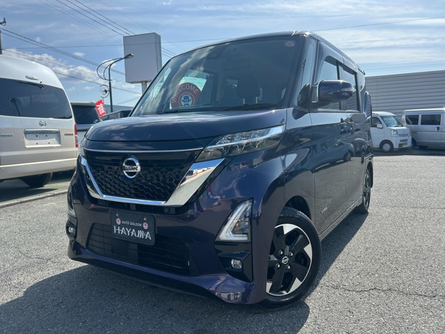 ルークス ハイウェイスターX 日産純正9インチナビ(フルセグTV・CD・DVD