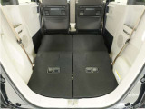 ◆リアシートを使用しない時はこの通り更に広々ラゲッジスペースの出来上がりです、たくさんの荷物が積み込み可能です!