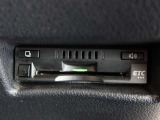 ETC車載器付きです。高速道路の料金所もスムーズに通過できます。