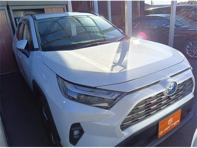 RAV4 2.5 ハイブリッド G E-Four 4WD 後期モデル 禁煙車 OP10.5インチナビ