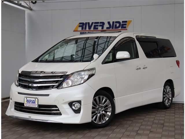 アルファード2.4 240S タイプゴールドサンルーフ モデリスタフロントエアログリ