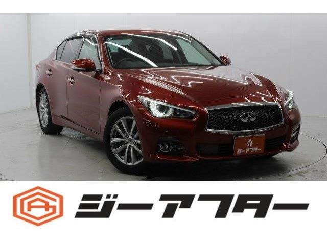 スカイライン2.0 200GT-t タイプP禁煙車 黒革シート 純正8インチナビ