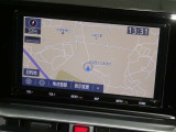【9インチ純正ナビ】純正ナビを装備。タッチパネル式で使いやすく、詳細地図により目的地をピンポイントで設定できます。初めての道でも迷いにくく、ロングドライブも快適ですよ♪