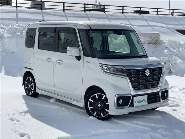 スペーシアカスタムハイブリッド(HYBRID)  XSターボ 4WD修復歴無し