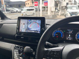 上空から見下ろしたような表示で車両感覚のつかみやすい『アラウンドビューモニター』に移動物検知警報(MOD)があり更に安心です。