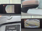 サイド&バックカメラを搭載。車両左側の見にくいところはもちろんのこと、バック時にも映像を出すことができますので狭い駐車場やすれ違い等でも安心してバックができます。