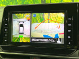 【アラウンドビューモニター】専用のカメラにより、上から見下ろしたような視点で360度クルマの周囲を確認することができます☆死角部分も確認しやすく、狭い場所での切り返しや駐車もスムーズに行えます。