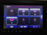 【オーディオ機能】オーディオは、フルセグTVの他にDVD/CDプレーヤーを装備♪もちろんFM/AMラジオもお聞きいただけますよ♪