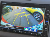 バックカメラのお写真です。駐車が苦手な方でも楽に駐車が行えますね♪