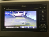 バックモニター付きで、車庫入れやバック時の後方確認をサポート。