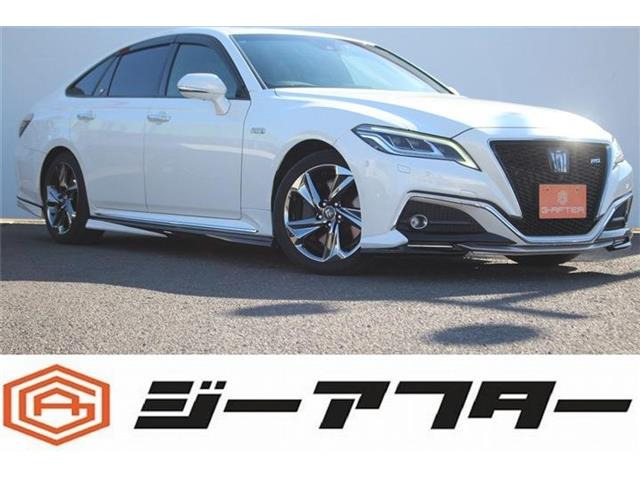 クラウン ハイブリッド 3.5 RS アドバンス 禁煙車 サンルーフ 純正8型ナビ
