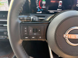 ステアリングスイッチ 手元でオーディオやメーター内の設定操作等を行えます!