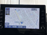 純正ナビを装備。タッチパネル式で使いやすく、お出かけもラクラクです。