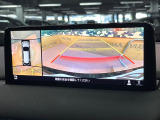 【360&deg;ビューモニター】専用のカメラにより、上から見下ろしたような視点で360度クルマの周囲を確認することができます☆死角部分も確認しやすく、狭い場所での切り返しや駐車もスムーズに行えます。