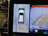 アラウンドビューモニター付!自分の車を真上から見たような映像です。でも、補助的な機能ですので過信せず、自分の目で安全を確認しながら操作してくださいね。