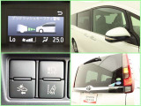 リヤワイパーが付いているので、後方視界もしっかり確保し、安全に運転出来ます!悪天候に有ると安心・便利ですね!