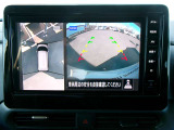アラウンドビューモニター。空の上から見下ろすような視点でスムース駐車。
