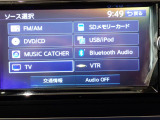 TVチューナーなど選択できます。