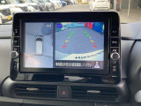 アラウンドビューモニターです。これで車庫入れもラクラク。