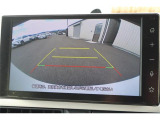 バックモニター付ですので、車庫入れも駐車もラクラクです。