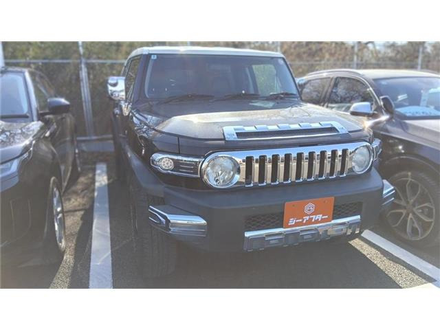 FJクルーザー4.0 ブラックカラーパッケージ 4WD禁煙車 純正ナビ