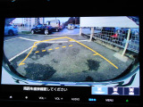バックカメラが付いていて車庫入れ時の後方確認が容易にできます。